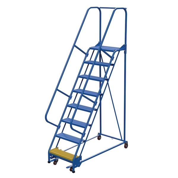 110 H Steel PW Ladder, Perforated, 8 Step, 8 Steps